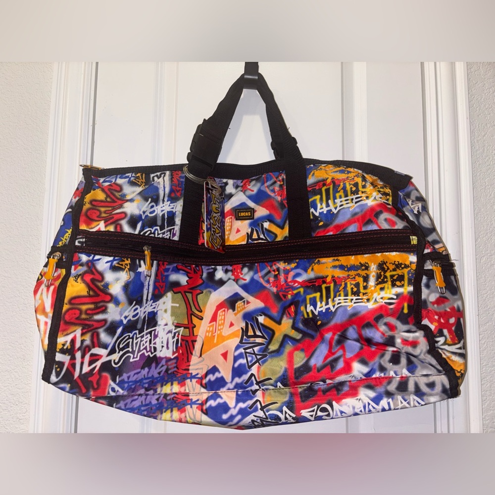 XL Lucas Graffiti Travel Duffle Bag